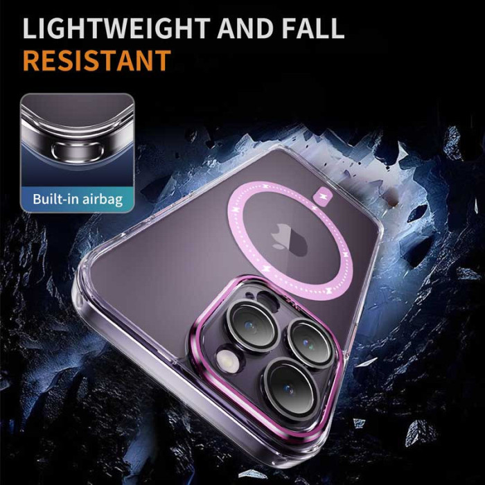 Чохол TPU+PC Colorful with MagSafe для Apple iPhone 14 Pro