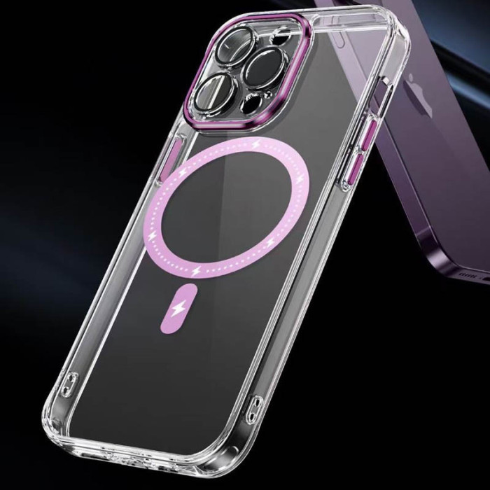 Чохол TPU+PC Colorful with MagSafe для Apple iPhone 14 Pro