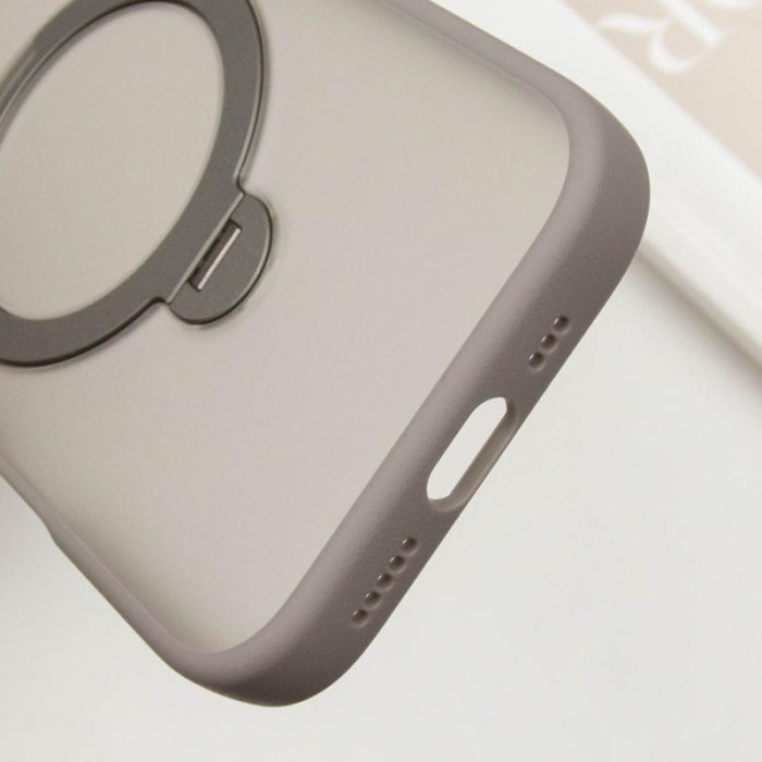 Чохол Ummi Colorful with MagSafe HQ Ring для Apple iPhone 16 Pro Max (6.9') Grey