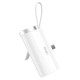 Портативное ЗУ Power Bank WIWU W026 2 in 1 Type-C с беспроводным зарядным устройством For Apple Watch 15W 5000 mAh