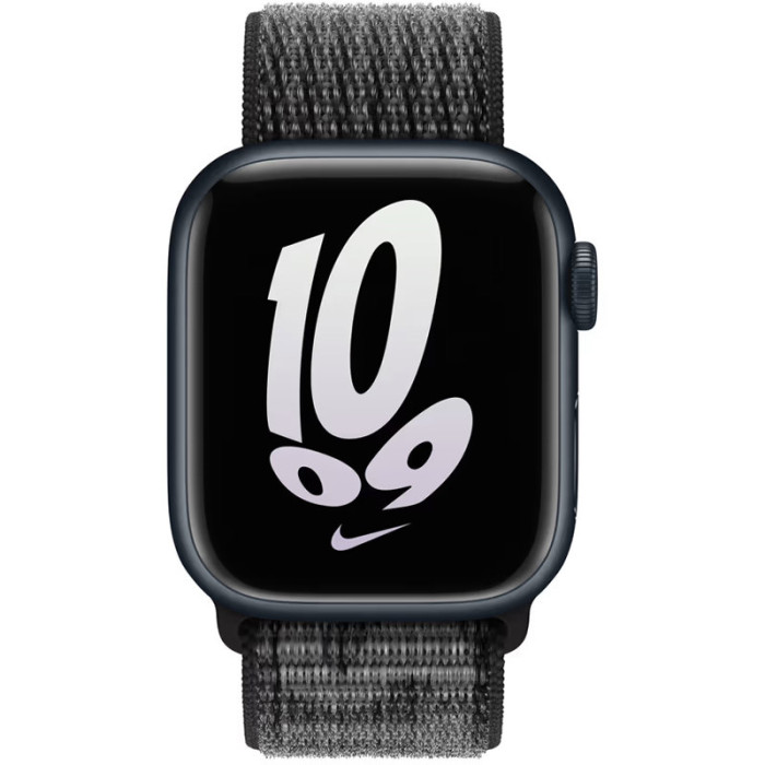 Ремінець Nylon для Apple Watch 38/40/41/42mm(ser.10) Black/Summit White