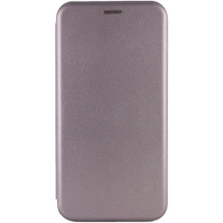 Шкіряний чохол-книжка Classy для Oppo A38/A18 Сірий  (ITS-L-00000068684_7)
