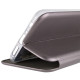 Шкіряний чохол-книжка Classy для ZTE Blade A75 4G Сірий
