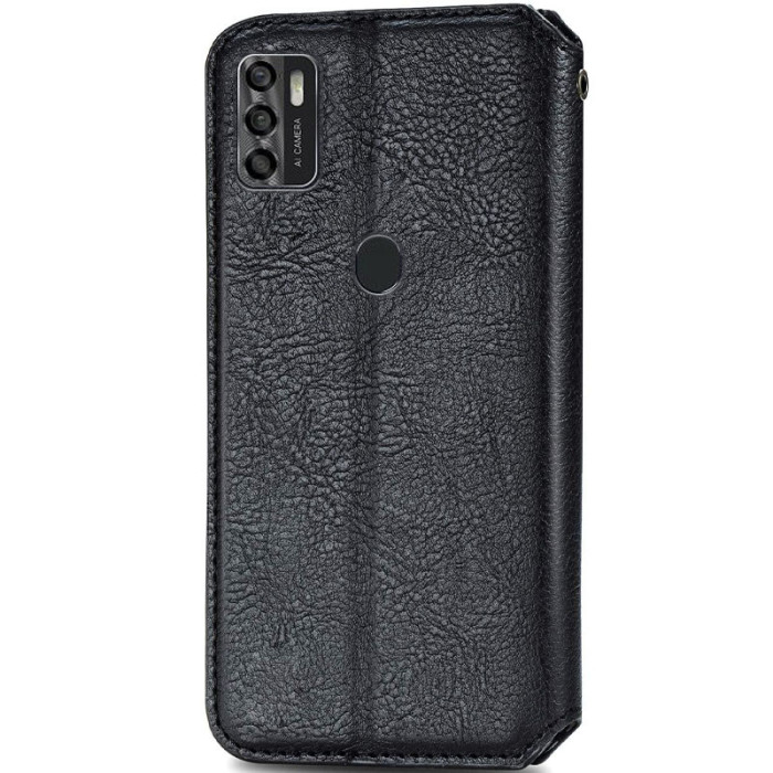 Шкіряний чохол книга GETMAN Cubic (PU) для ZTE Blade A7s (2020)