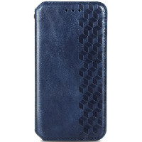 Шкіряний чохол-книжка GETMAN Cubic (PU) для ZTE Blade A7s (2020) Синій  (ITS-L-00000047185_5)