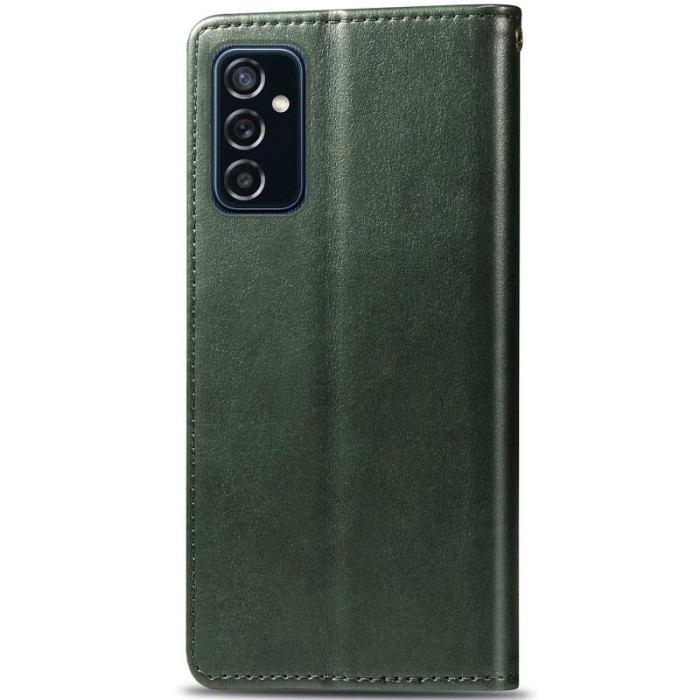 Шкіряний чохол-книжка GETMAN Gallant (PU) для Samsung Galaxy A15 4G/5G/M15 5G Зелений