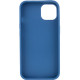 TPU чохол Bonbon Metal Style для Apple iPhone 14 Plus Синій/Denim Blue