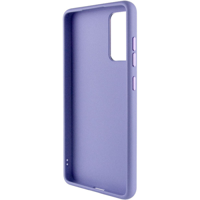 TPU чохол Bonbon Metal Style with MagSafe для Samsung Galaxy S24+ Бузковий/Dasheen  (ITS-L-00000068648_10)