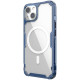 TPU чохол Nillkin Nature Pro Magnetic для Apple iPhone 15 Plus Синій (прозорий)