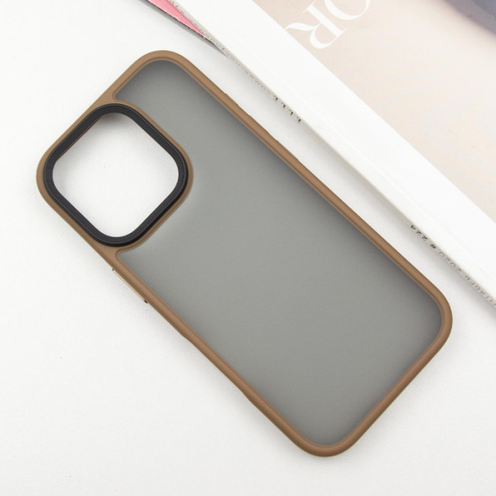 TPU+PC чехол Metal Buttons для Apple iPhone 16 Pro Max (6.9')