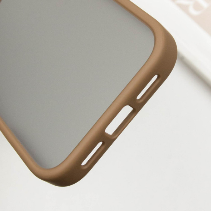 TPU+PC чехол Metal Buttons для Apple iPhone 16 Pro Max (6.9')