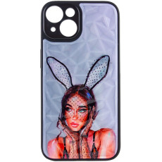 TPU+PC чохол Prisma Ladies для Apple iPhone 14  Rabbit