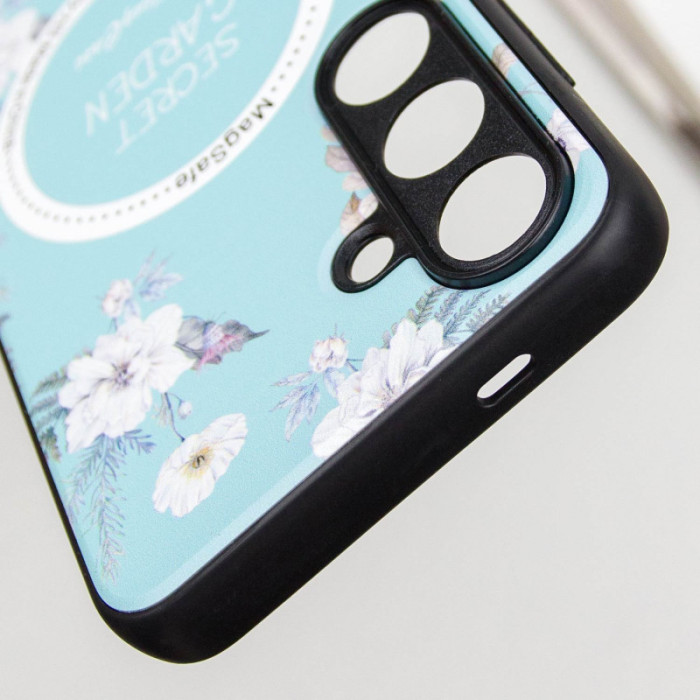 TPU+PC чохол Secret Garden with MagFit для Samsung Galaxy S24 Mint