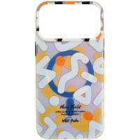 TPU чохол Pastel Chaos with MagSafe для Apple iPhone 17 Pro Max (6.9') White  (ITS-L-00000081247_5)