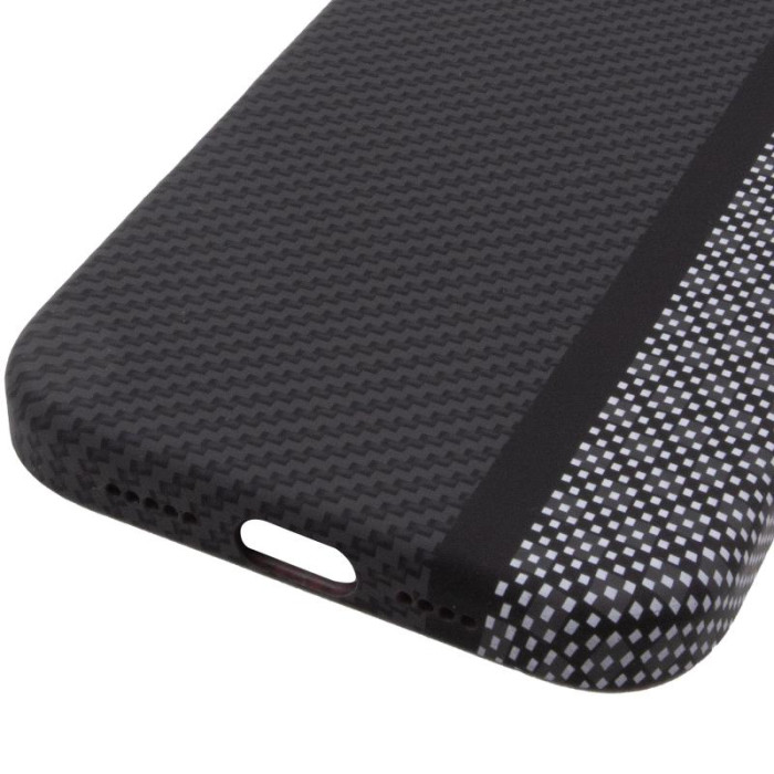 TPU чохол Pixel Craft with MagSafe для Apple iPhone 17 (6.3') Carbon Line