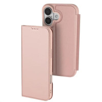 Чохол-книжка Dux Ducis з кишенею для візиток для Apple iPhone 17 (6.3') Rose Gold  (ITS-L-00000080524_1)