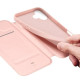 Чохол-книжка Dux Ducis з кишенею для візиток для Apple iPhone 17 (6.3') Rose Gold
