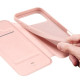 Чохол-книжка Dux Ducis з кишенею для візиток для Apple iPhone 17 Pro (6.3') Rose Gold