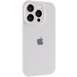 Чохол Silicone Case Full Camera Protective (AA) для Apple iPhone 14 Pro Max Білий/White  (ITS-L-00000057053_1)