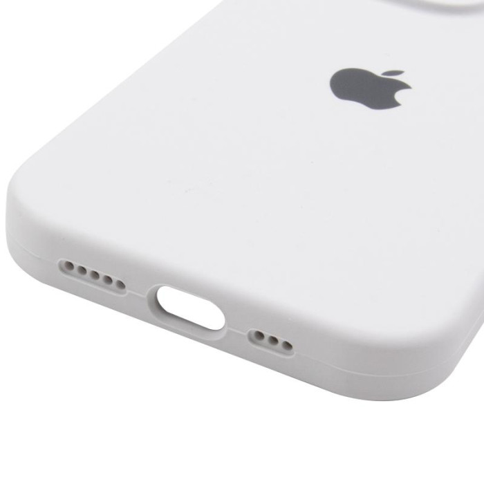 Чохол Silicone Case Full Camera Protective (AA) для Apple iPhone 14 Pro Max Білий/White