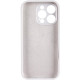Чохол Silicone Case Full Camera Protective (AA) для Apple iPhone 14 Pro Max Білий/White