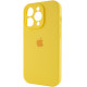 Чохол Silicone Case Full Camera Protective (AA) для Apple iPhone 15 Pro Max Жовтий/Yellow