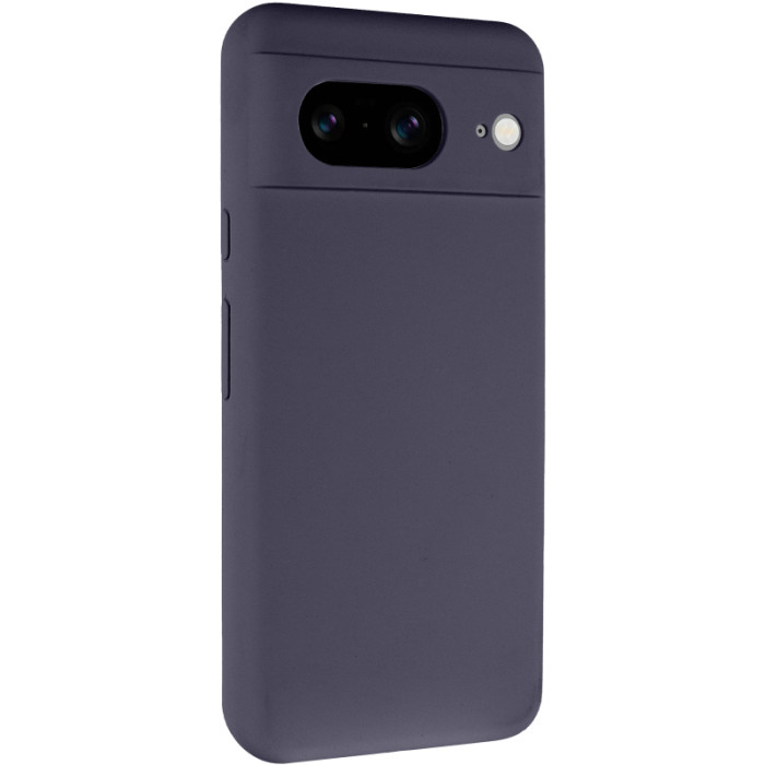 Чохол Silicone Cover Lakshmi Full Camera (AAA) для Google Pixel 8a Сірий/Dark Gray
