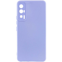 Чохол Silicone Cover Lakshmi Full Camera (A) для Xiaomi Poco F5 Pro Бузковий/Dasheen
