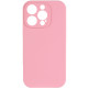 Чохол Silk Full Camera Protective (AA) NO LOGO для Apple iPhone 14 Pro  Рожевий/Light pink