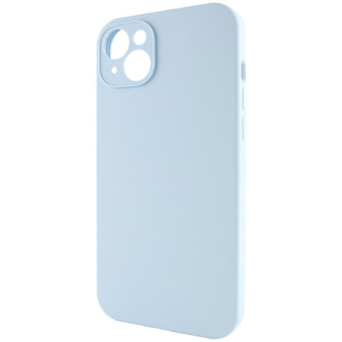 Чохол Silk Full Camera Protective (AA) NO LOGO для Apple iPhone 14  Блакитний/Sweet Blue