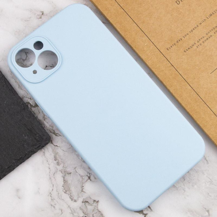 Чохол Silk Full Camera Protective (AA) NO LOGO для Apple iPhone 14  Блакитний/Sweet Blue