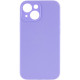 Чохол Silk Full Camera Protective (AA) NO LOGO для Apple iPhone 15 Plus Бузковий/Dasheen