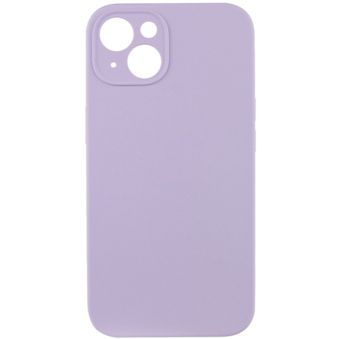 Чохол Silk Full Camera Protective (AA) NO LOGO для Apple iPhone 15 Plus Бузковий/Lilac