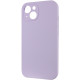Чохол Silk Full Camera Protective (AA) NO LOGO для Apple iPhone 15 Plus Бузковий/Lilac