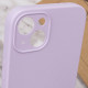 Чохол Silk Full Camera Protective (AA) NO LOGO для Apple iPhone 15 Plus Бузковий/Lilac