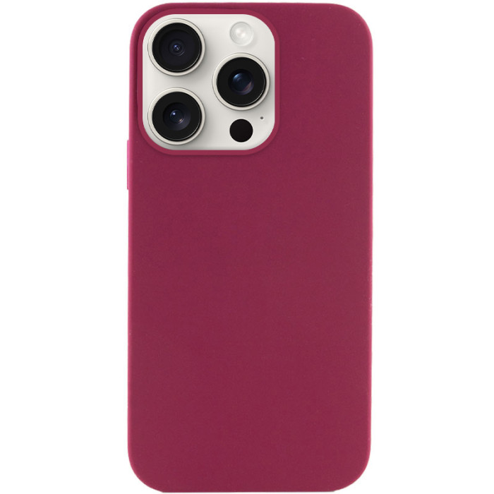 Чохол Silk Full Protective (AA) NO LOGO для Apple iPhone 14 Pro Max Бордовий/Maroon