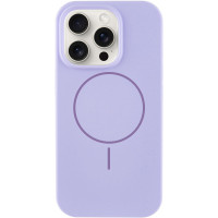 Чохол Silk Full Protective (AA) NO LOGO з Magnetic Fit для Apple iPhone 16 Pro (6.3') Бузковий/Dasheen