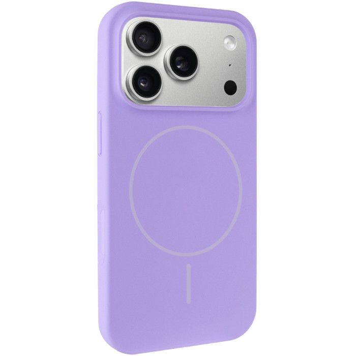Чохол Silk Full Protective (AA) NO LOGO з Magnetic Fit для Apple iPhone 17 Pro Max (6.9') Бузковий/Dasheen