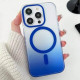 Чохол TPU+PC Phantom with MagSafe для Apple iPhone 15 Pro  Blue