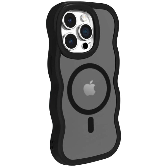 Чохол TPU+PC Undine with MagSafe для Apple iPhone 14 Pro Max Black