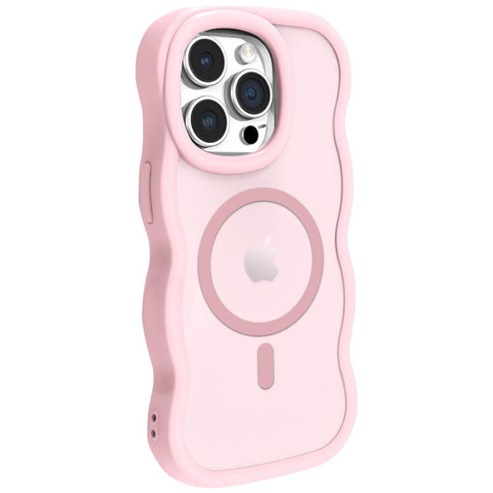Чохол TPU+PC Undine with MagSafe для Apple iPhone 14 Pro Max Pink