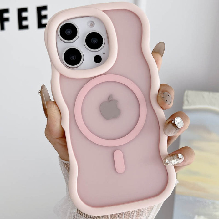 Чохол TPU+PC Undine with MagSafe для Apple iPhone 14 Pro Max Pink