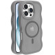 Чохол TPU+PC Undine with MagSafe для Apple iPhone 16 Pro (6.3') Grey