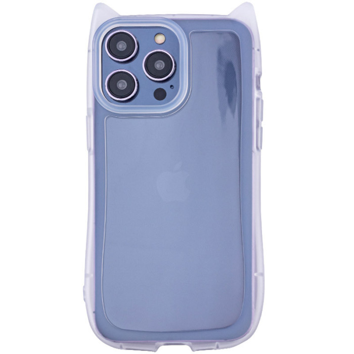 Чохол TPU Cat для Apple iPhone 14 Pro Max Transparent