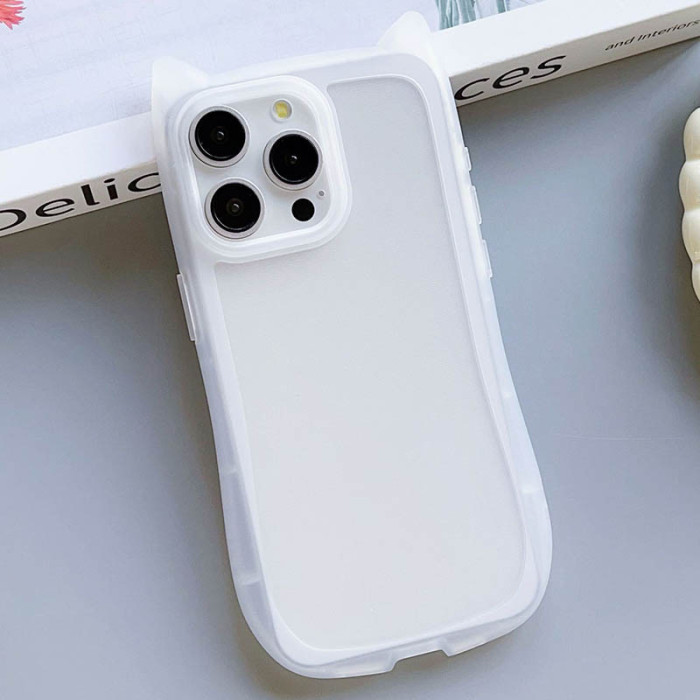 Чохол TPU Cat для Apple iPhone 14 Pro Max Transparent