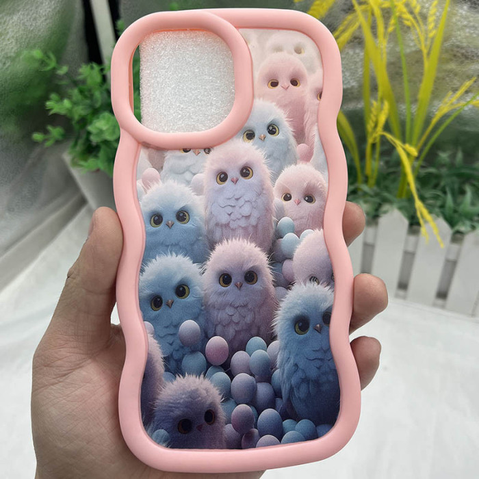 Чохол TPU Cloudy Pictures для Apple iPhone 15 Pro Max Owls