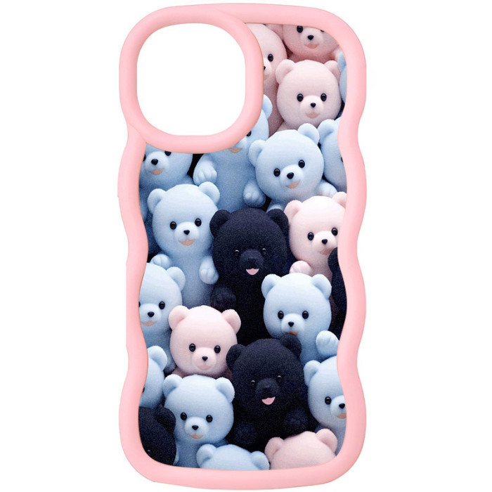 Чохол TPU Cloudy Pictures для Apple iPhone 16 Pro (6.3') Bears