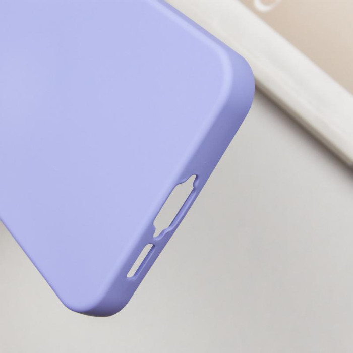 Чохол TPU GETMAN Liquid Silk Full Camera для Samsung Galaxy S23 Бузковий/Dasheen