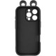 Чохол TPU Toys Case with Ears для Apple iPhone 16 Pro (6.3') Black
