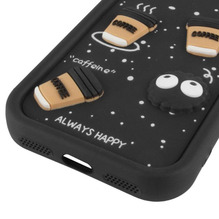 Чохол TPU Toys Case with Ears для Apple iPhone 16 Pro (6.3') Black
